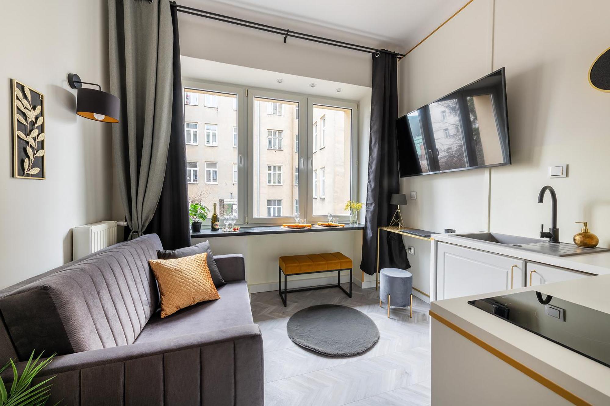 Luxury Apartments In The City Center Варшава Экстерьер фото